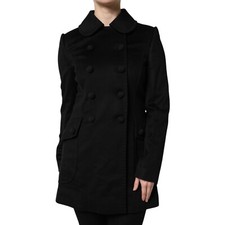 DOLCE & GABBANA Jacket Black Wool Sartoria Italiano Blazer IT44/US10/L 2930usd
