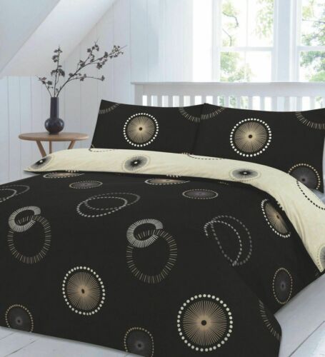 Printed Duvet Quilt Cover With Pillowcase Single Double King Floral Bedding Set - Picture 42 of 46