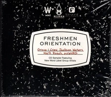 VARIOUS ARTISTS "FRESHMAN ORIENTATION" CD SAMPLER 2007 word enhanced sealed