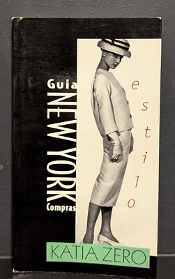 Guia New York Compras Shopping Travel Guide Book in Portuguese - 1996 Katia Zero