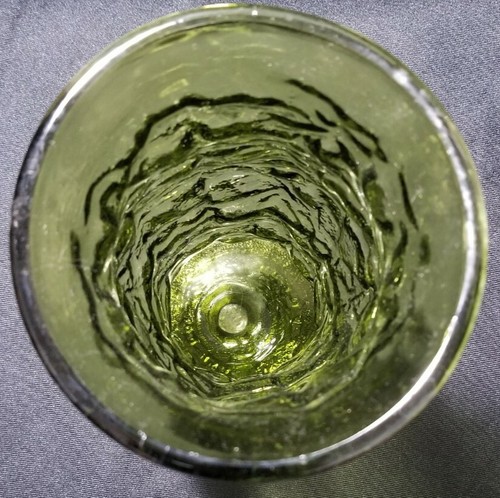 Vintage E. O. Brody Co Cleveland Green Glass Vase C106 9.75" Valentines Day Gift - Bild 5 von 7