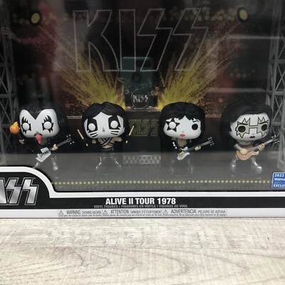 Funko Pop! Moment Deluxe: Kiss' Alive II Tour in 1978 Vinyl