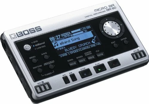 BOSS Digital Recorder Micro BR-80 USB, SDHC, SD card 32GB MP3/WAV NEW - Image 3 of 4