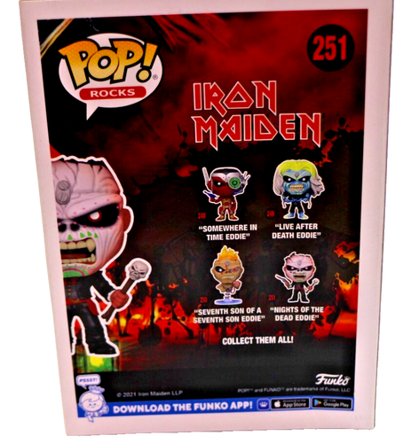 Funko Pop! Rocks: Iron Maiden - Eddie - Nights of The Dead #251 - Bild 3 von 9