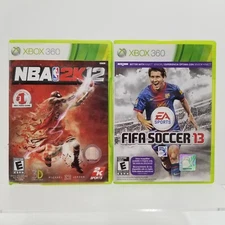 2K Sports/ EA Sports: NBA 2K 12 & Fifa Soccer 13 - Microsoft Xbox 360