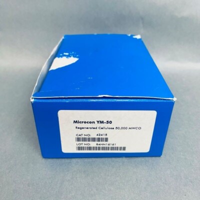 Millipore Centrifuge Filter Microcon YM-50 RC 50K NMWL Lot of 19 Filters