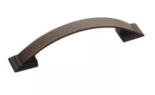 10 pack Amerock Candler 3-3/4" Oil-Rubbed Bronze Arch Cabinet Pull BP29355ORB