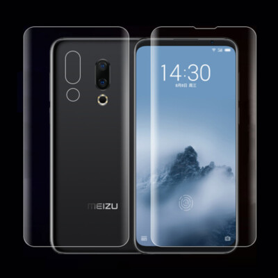 For Meizu Note 9 16X Plus 16S X8 Clear Front Back Screen Protector Soft Film Lot