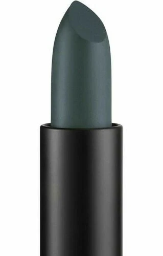 Lápiz labial Maybelline Color Sensational Powered mate, verde azulado oscuro profundo jade ahumado Foto 3 de 4
