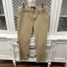 LRL Lauren Jeans Co Ralph Lauren Sz 8 Tan Riding Pants Equestrian Neutral