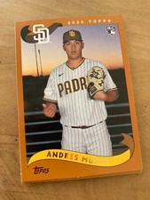 3x ANDRES MUNOZ 2020 Topps Baseball BASE LOT (2002 style) #269 RC