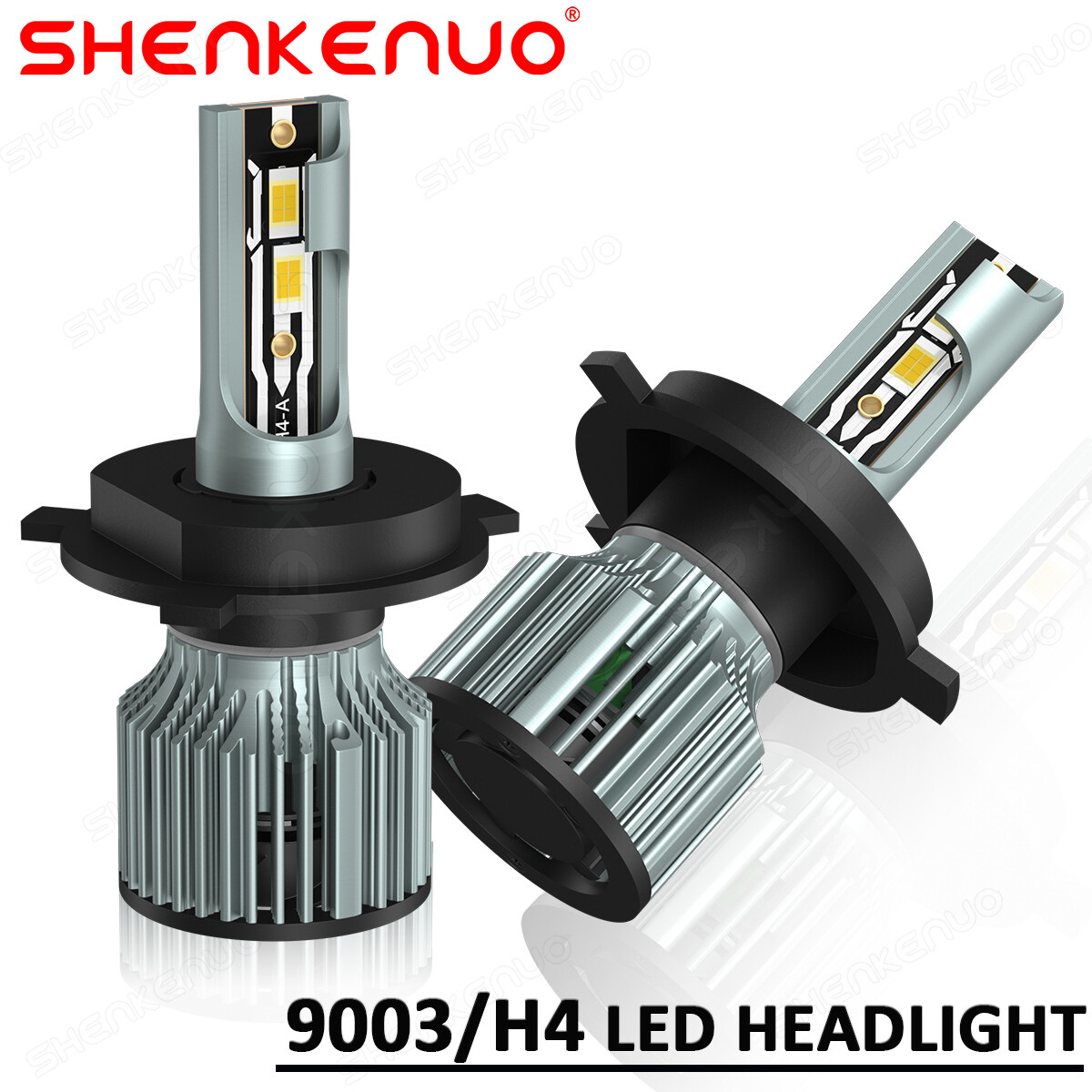 For Toyota Yaris iA 2017 LED Headlight High/Low Beam Bulbs 6000K