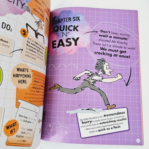 Roald Dahl's George's Marvellous Experiments Paperback science to do at home - Picture 17 of 20