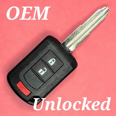 Unlocked OEM 2016 - 2021 Mitsubishi Outlander Lancer Remote Head Key 3B OUCJ166N