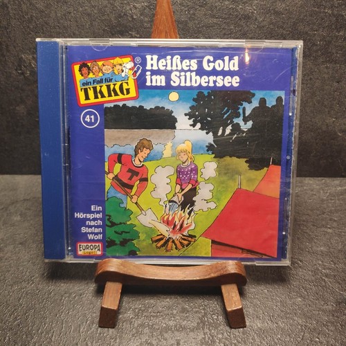TKKG Heißes Gold Im Silbersee CD 41 Top Zustand