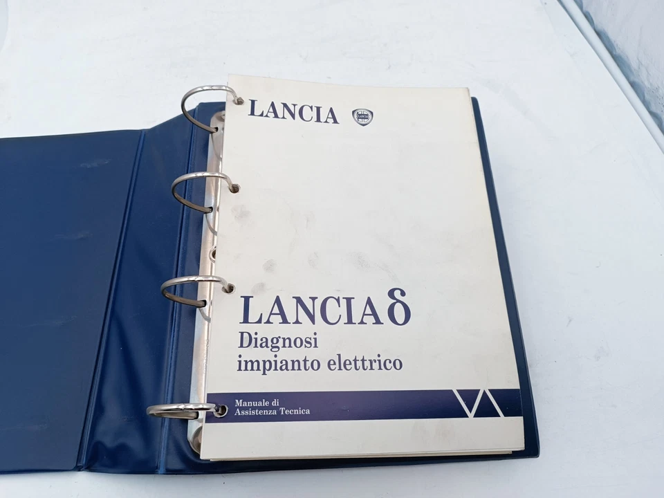 Manuale officina Lancia Delta 2^ seconda serie diagnosi impianto elettrico ed 93 - Immagine 4 di 4