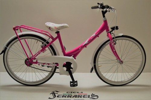 Bici trekking City bike 24 in alluminio fucsia 1v da bambnina 7/11 anni  personal | eBay