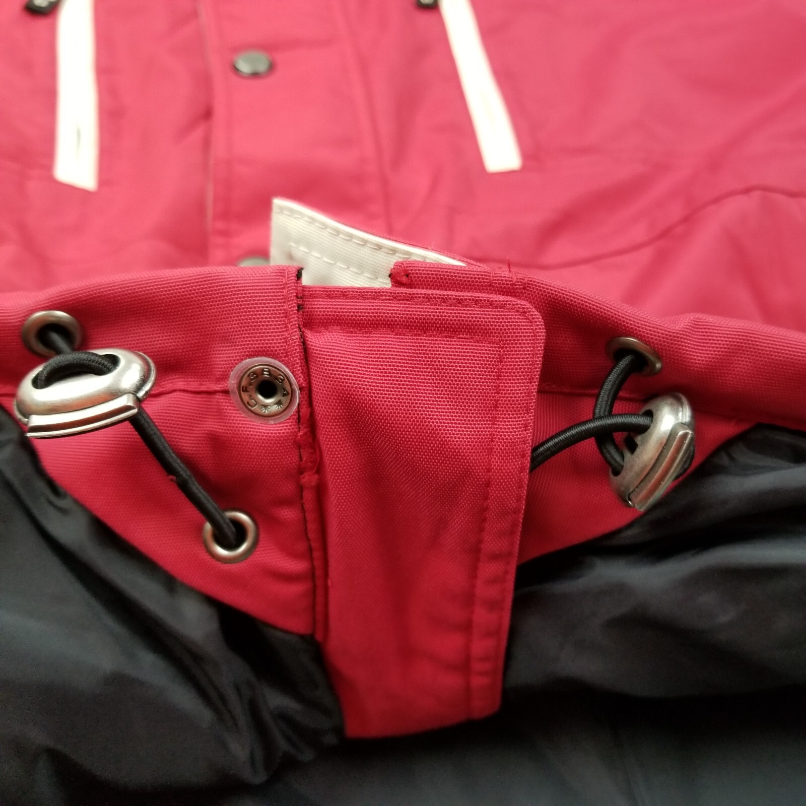 VINTAGE Powderhorn Jacket Men's Medium Ski Snow Red Made In USA Mountaineering image 8