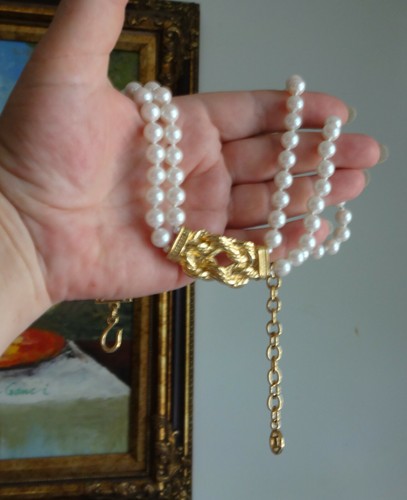 France Givenchy Choker Necklace Runway 