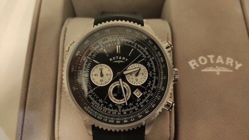 rotary aviator chronograph