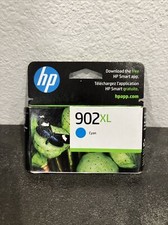 HP 902XL High Yield Cyan Ink Cartridge Dated MAY 2024 Sealed Genuine OEM