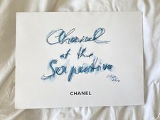 Chanel At The Serpentine Limited Edition Drawing 2019 Rare Find