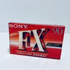 SONY FX IEC I/ Type I 90 - Fidelity & Excellence - Position Normal - NEU