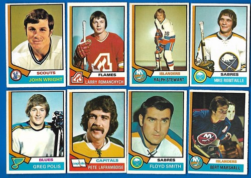 1974-75 OPC 74-75 O PEE CHEE NHL HOCKEY CARD ERROR & WRONG BACK 133-264 SEE LIST - Picture 50 of 283