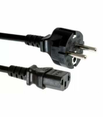 NEU NETZKABEL/LEITUNG: 250V/10A, Euro CEE 7/7 auf C13 von Cisco 72-0460