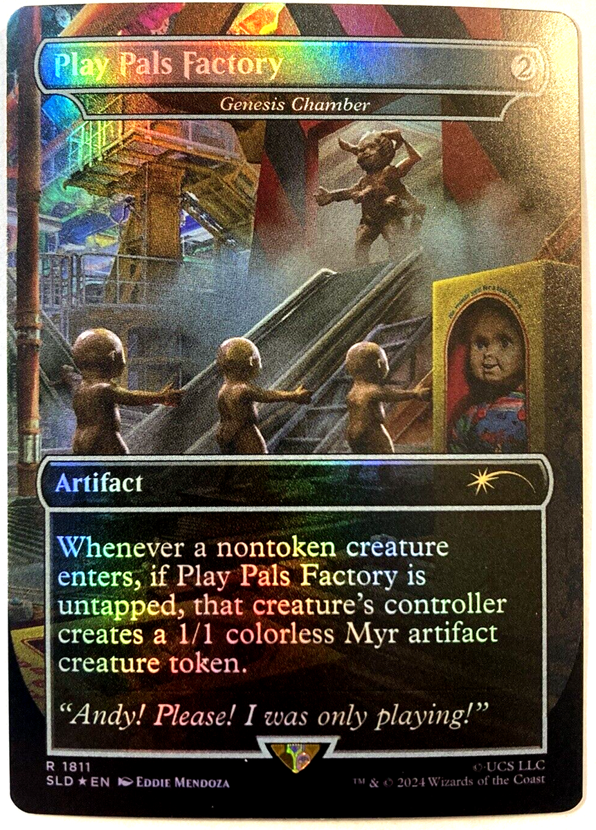 MTG Play Pals Factory - Genesis Chamber FOIL Secret Lair x