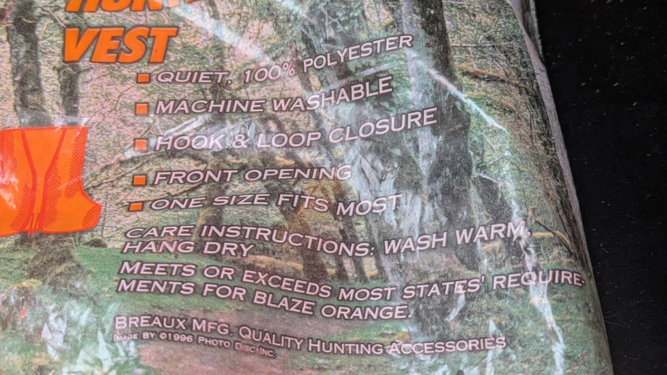 Hunter Safety Vest-Brand New - Image 3 of 4