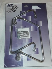 MC Enterprises Saddle Bag Guard Supports Yamaha XVS1100 V Star Custom 140-36