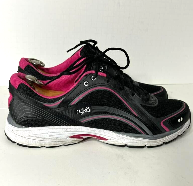 RYKA Sky Walk 2 Trail Shoes Womens 9.5 W Black Walking Running Sneakers