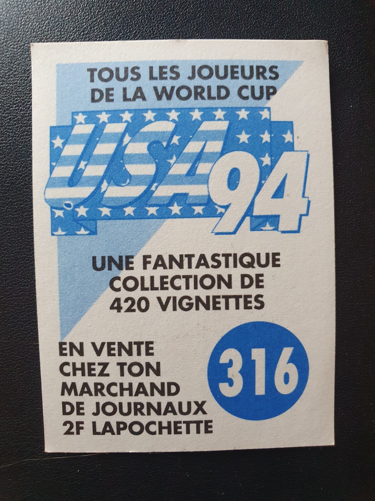 LOT DE 13 STICKERS DIVERS EUROFLASH BROCA WORLD CUP 94 1994