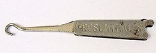 Victorian FOLDING SHOE BUTTON HOOK Rosenthal's Portland Oregon 