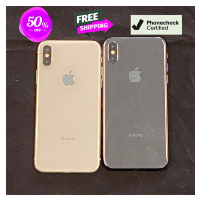 Apple iPhone XS Gold | Gray 256/64GB Unlocked Verizon LTE 4G Very