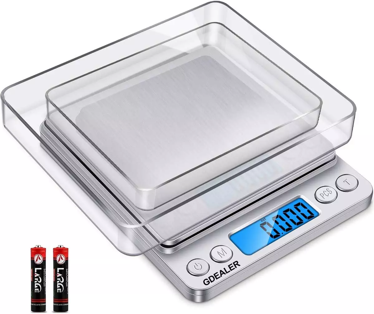 Digital Kitchen Scale, 500g/ 0.01g Small Jewelry Scale, Food Scales Digital  Weight Gram And Oz, Digital Gram Scale With Lcd/tare Function For Jewelry