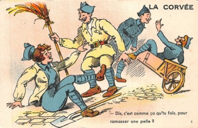 La Corvée - tell me, is that how you pick up a shovel?