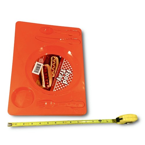 Classic Red Lunch Trays! NEW! - Picture 6 of 8