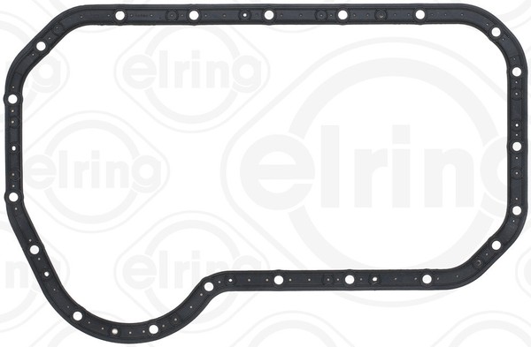 Elring 495.620 ÖLwannendichtung ÖLwanne Dichtung Stahl Elastomer ACM-image