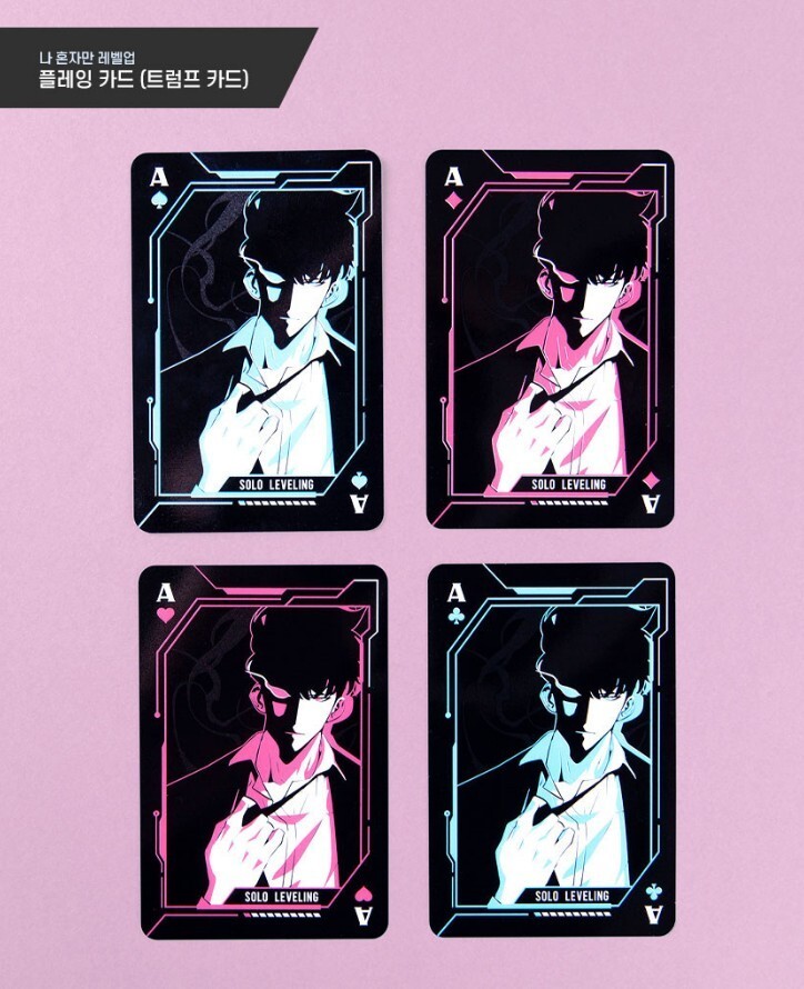 Solo Leveling : playing(trump) Card Set, Korea Webtoon Goods | eBay