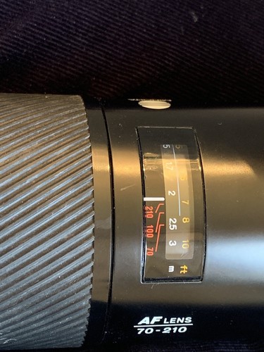 Minolta MAXXUM 7000 SLR Camera, 70-210 mm Lens, 2800AF Flash, Case, Manuals ++++ - Picture 15 of 22