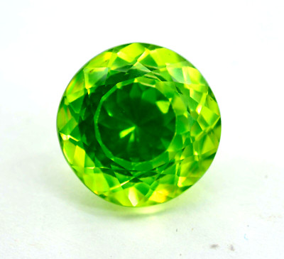 12 CT Natural Bi- Color Pitambari Sapphire Round Cut Loose Certified Gemstone