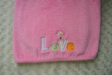 Just One You by Carters Love Baby Blanket Pink Orange Bird Security Lovey Plush
