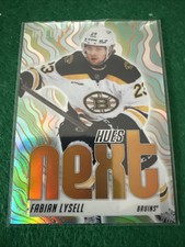 2025-26 UD Allure Hockey Fabian Lysell Hues Next Orange SP #HN-5