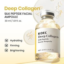 30ml Deep Collagen Silk Peptide Facial Ampoule Hydrating Firming Brightenin