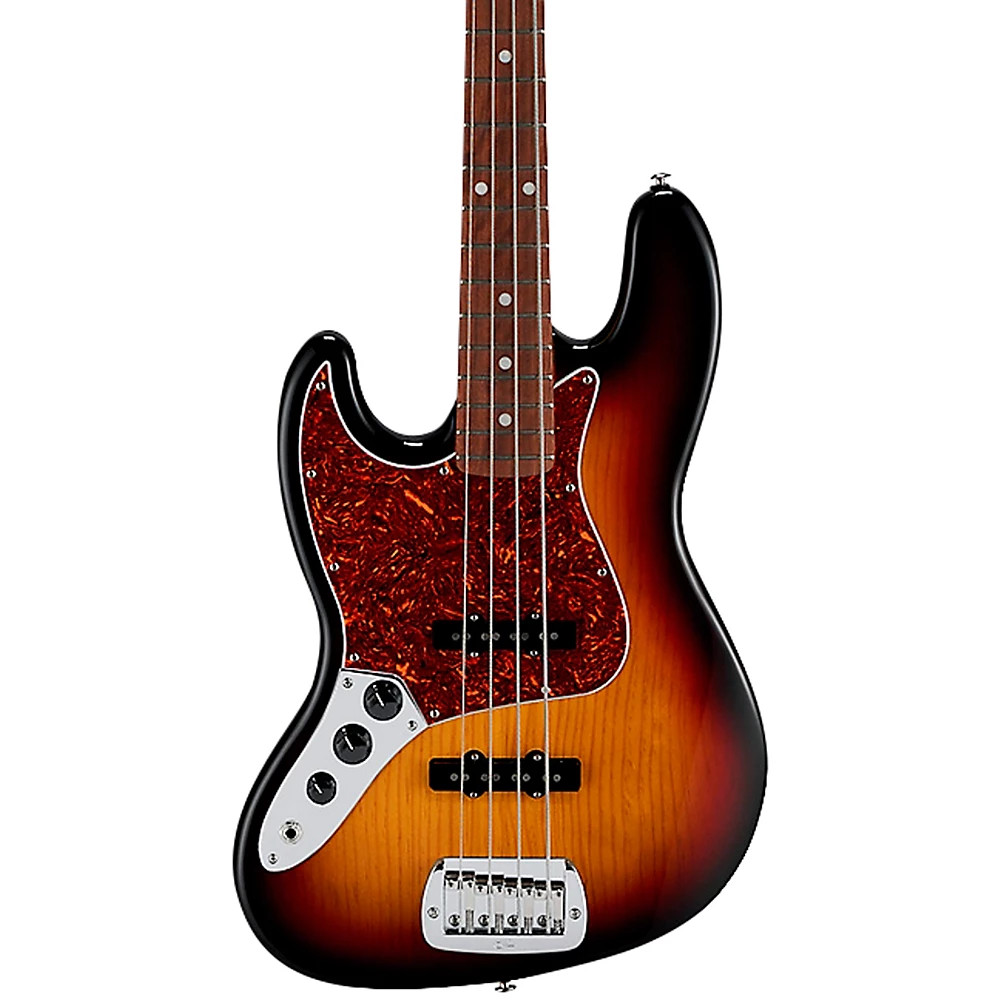 G-L Fullerton Deluxe JB Left Handed Electric Bass 3-Tone Sunburst 314490₽