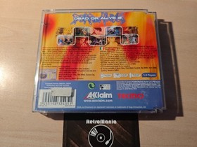 DEAD OR ALIVE 2 PAL EUROPA SEGA DREAMCAST DREAM CAST TECMO
