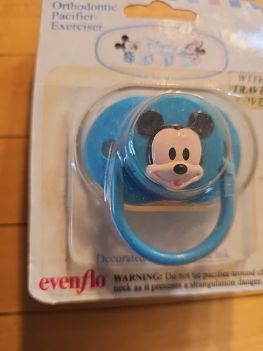 Vintage Disney Babies Evenflo Pacifier Novelty Nurser Baby Mickey Mouse 1994 - Picture 3 of 7