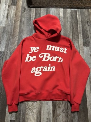 Yeezy x Cactus Plant Flea Market CPFM Kanye West Merch Hoodie Limited Red Size S